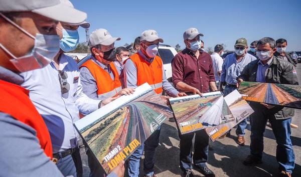 Ruta Bioceánica completa 120 kilómetros tras inauguración de nuevo trayecto en Loma Plata | .::Agencia IP::.