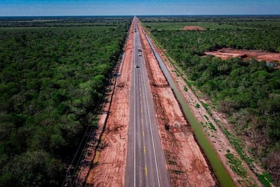 Habilitan nuevo tramo de Ruta Bioceánica en Loma Plata