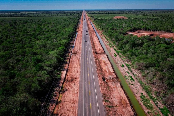 Habilitan nuevo tramo de Ruta Bioceánica en Loma Plata