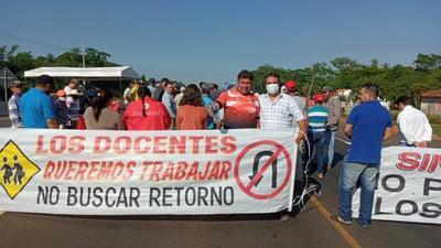 En San José cierran ruta para pedir retorno – Prensa 5