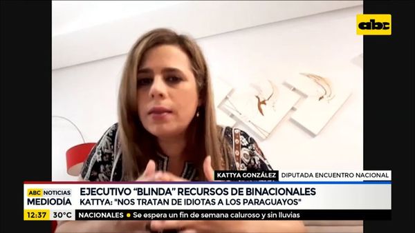 Kattya: “nos tratan de idiotas a los paraguayos” - ABC Noticias - ABC Color