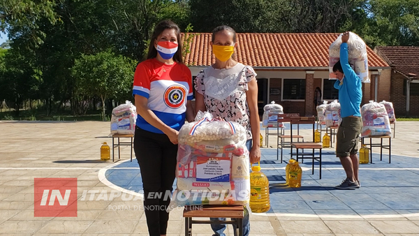 JORNADA DE ENTREGA DE VÍVERES EN JOSÉ LEANDRO OVIEDO