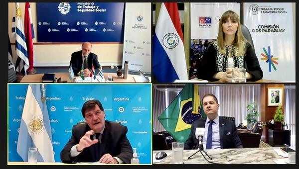 Ministros de Trabajo de Mercosur se comprometieron a priorizar acciones coordinadas en las fronteras | .::Agencia IP::.