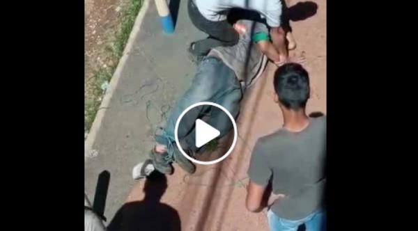 VIDEO – Brutal ataque a hombre en Luque por un soldador