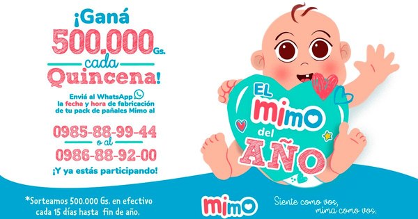 La Nación / Continúa la promo “El Mimo del año” con premios de G. 500.000