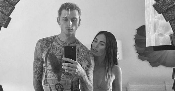 Megan Fox revela cómo salva al rapero Machine Gun Kelly de su 'tendencia autodestructiva' - C9N