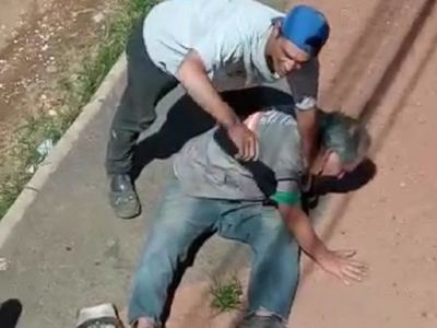 Un sexagenario fue brutalmente golpeado por varias personas en Luque