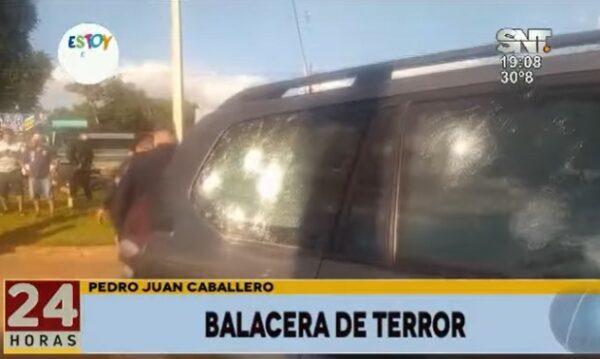 Ataque armado deja un fallecido y víctimas colaterales en Pedro Juan