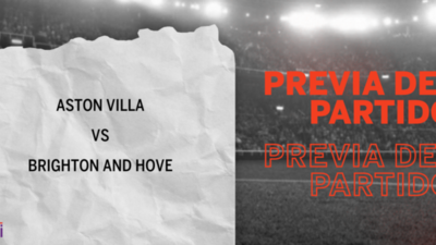 Aston Villa recibirá  a Brighton and Hove por la Fecha 9