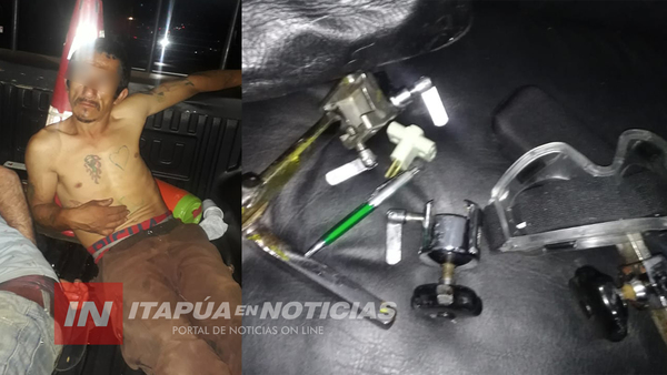 LA POLICÍA LOGRÓ APREHENDER A DELINCUENTES Y RECUPERAR BIENES HURTADOS DE UN MÉDICO