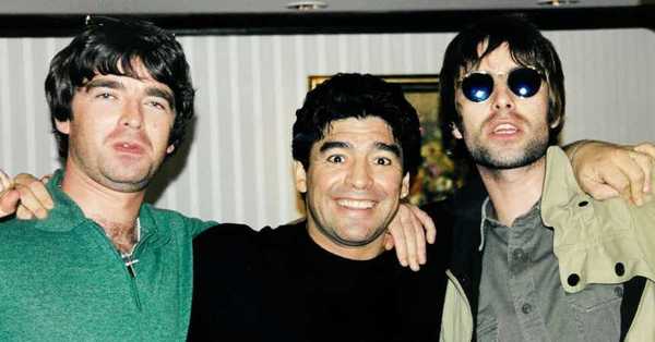 La vez que Maradona amenazó de muerte a los hermanos Gallagher - C9N