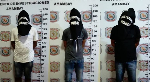 HOY / Detienen a supuestos miembros del PCC, sospechosos del atentado en Pedro Juan
