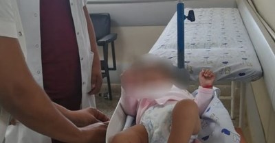 Beba internada por deshidratación en el Hospital de Coronel Oviedo - Noticiero Paraguay