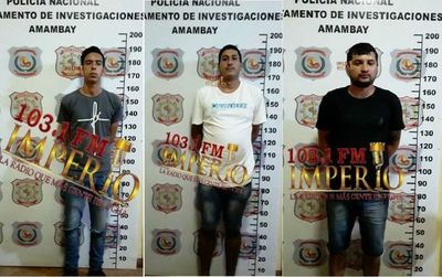 Detienen a sospechosos de haber participado del atentado criminal de ayer