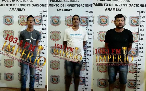 Detienen a sospechosos de haber participado del atentado criminal de ayer