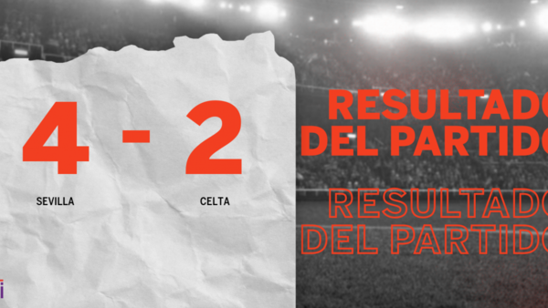 Goleada de Sevilla 4 a 2 sobre Celta