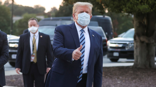 El hijo de Donald Trump dio positivo al COVID-19 - Megacadena — Últimas Noticias de Paraguay