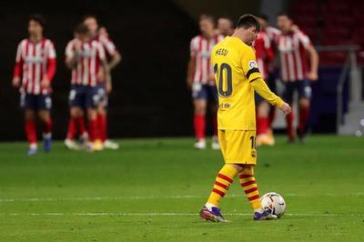 Atlético de Madrid hiere de gravedad al Barcelona