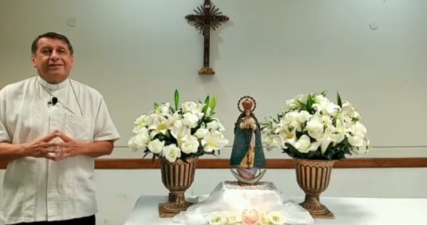 Monseñor Valenzuela afirmó que fiesta Mariana se vivirá desde cada altar familiar - ADN Paraguayo