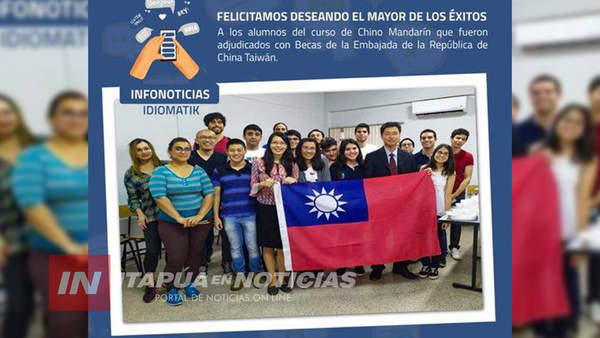 EMBAJADOR DE TAIWAN ALIENTA A JÓVENES ITAPUENSE A POSTULAR PARA LAS BECAS ESTUDIANTILES