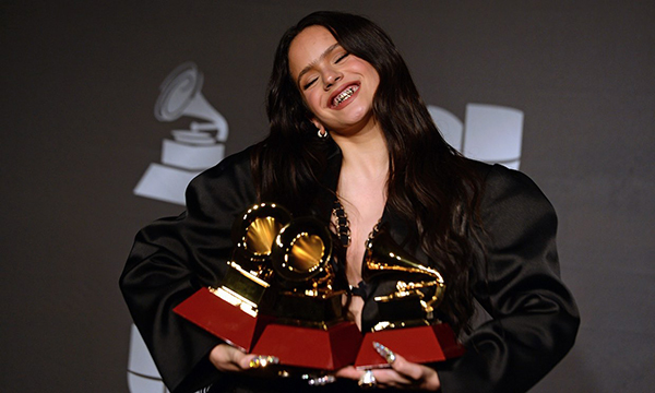 Rosalía se llevó 3 Latín Grammy. | OnLivePy