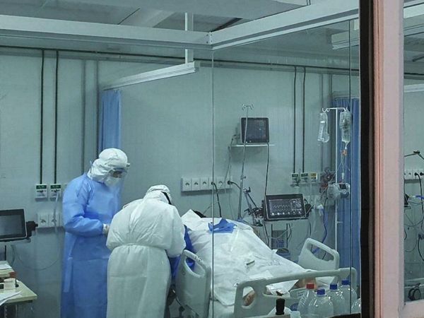 Ocupación en terapia intensiva  con  repunte en la última semana