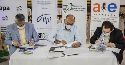 La Nación / Día de la música: APA, AIE y SGP firmaron histórico acuerdo