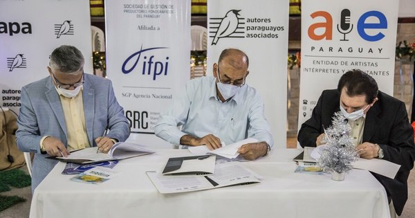 La Nación / Día de la música: APA, AIE y SGP firmaron histórico acuerdo