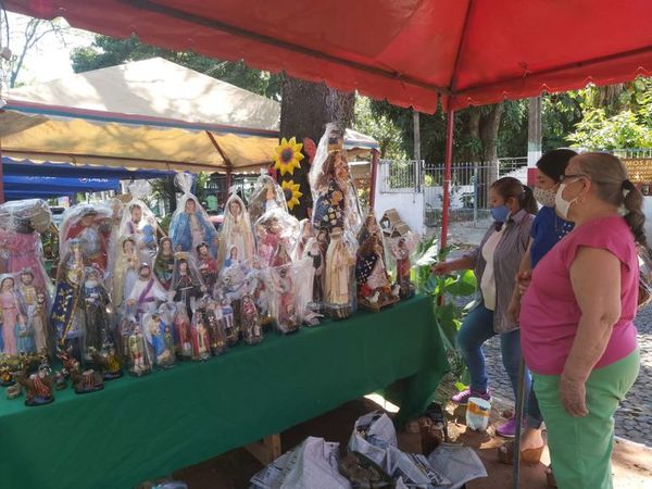 Caacupé sin fieles: Crece venta de imágenes de la Virgen - Nacionales - ABC Color