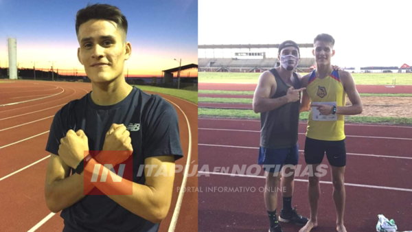 ENCARNACENO ROMPE SU PROPIO RÉCORD NACIONAL EN SUB 20.