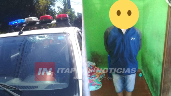 UN DETENIDO LUEGO DE CAUSAR DESTROZOS EN CASA AJENA. 