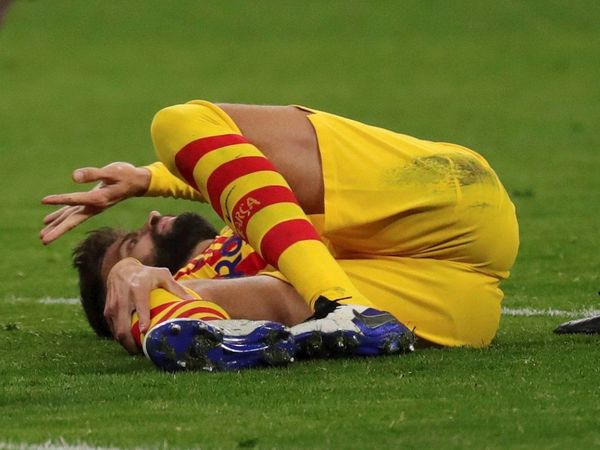 Piqué padece una lesión parcial del ligamento cruzado anterior