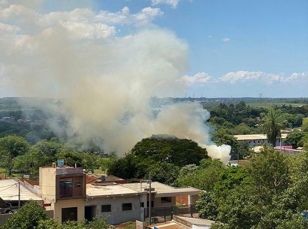 Aumentan denuncias por quema de basura en CDE