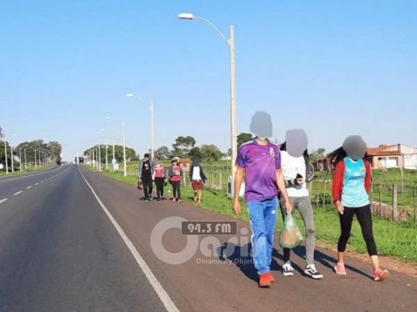 Reportan presencia de peregrinos, pese a advertencias de no ir a Caacupé