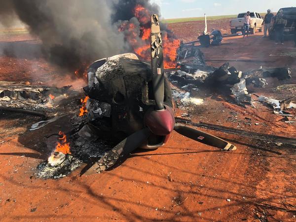 Incineran una aeronave con drogas ante riesgo de captura - Noticde.com