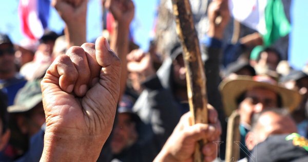 La Nación / Campesinos vuelven a Asunción para exigir cumplimiento del acuerdo