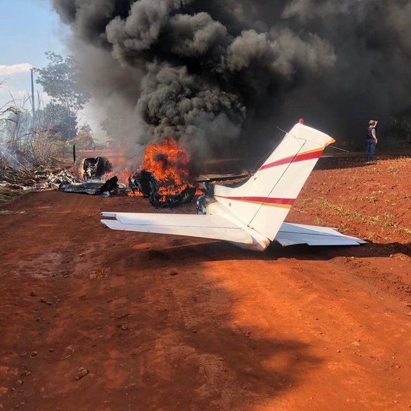Incendio de avión, robo de alcancías, muerte en moto y PREPOTENCIA en Paraná Country Club