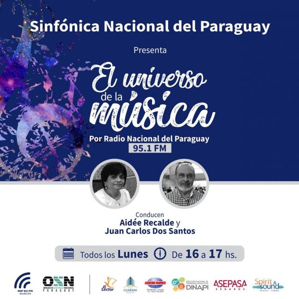 Programa radial de la OSN recordará 147 años de presentación de una versión del himno paraguayo | .::Agencia IP::.