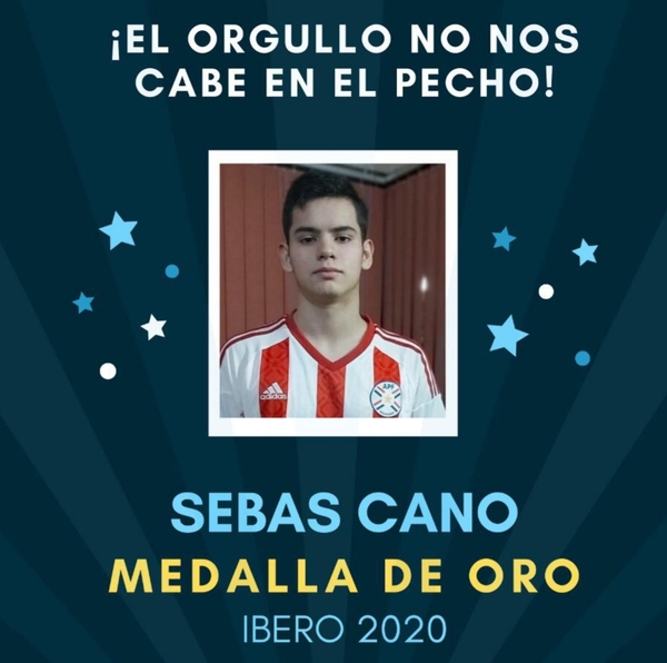HISTÓRICO: SEBAS CANO LOGRA MEDALLA DE ORO PARA PARAGUAY