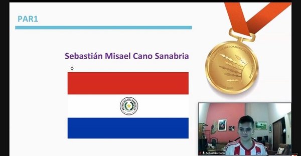 ¡Orgullo! Joven trae medalla de oro de Olimpiadas de Matemática | Noticias Paraguay