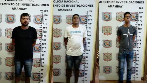 Integrantes del PCC fueron aprehendidos en Pedro Juan Caballero