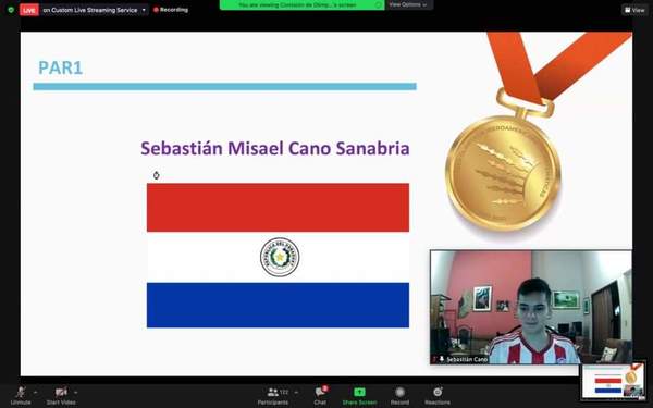 Paraguayo hace historia y se lleva la medalla de oro en olimpiadas de matemática