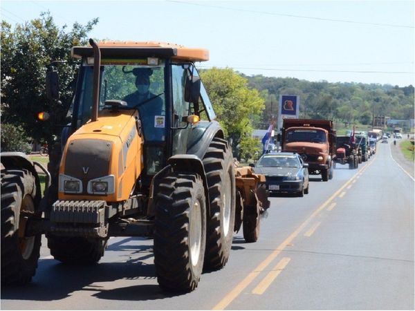 Productores de Itapúa piden condonación de deudas y marchan en Asunción - ADN Paraguayo