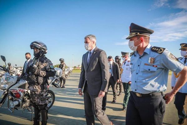 Policía Nacional se equipa con 47 motocicletas paraguayas