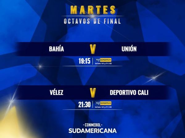 Empiezan los octavos de la Sudamericana