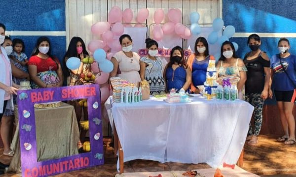 Organizan baby shower comunitario en Franco