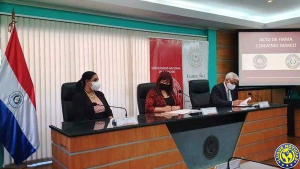 Firman acuerdo para fortalecer el idioma guaraní en la educación superior •