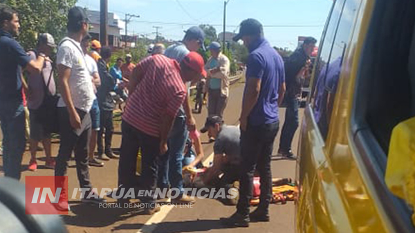 BOMBEROS ASISTEN A UN MENOR EN MARÍA AUXILIADORA