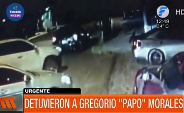 Capturan a "Papo" Morales en un motel