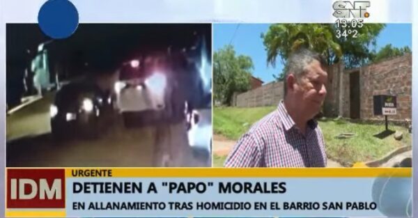 "Papo" entregó el arma a otra persona, dice comisario